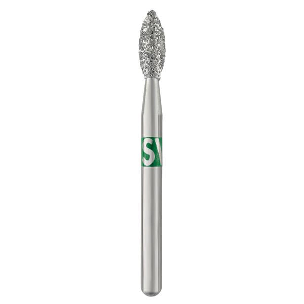 SS White 368-021C Piranha FG Friction Pointed Football Coarse Grit Diamond Burs 25/Pk SS White 368-021C Piranha FG Friction Pointed Football Coarse Grit Diamond Burs 25/Pk